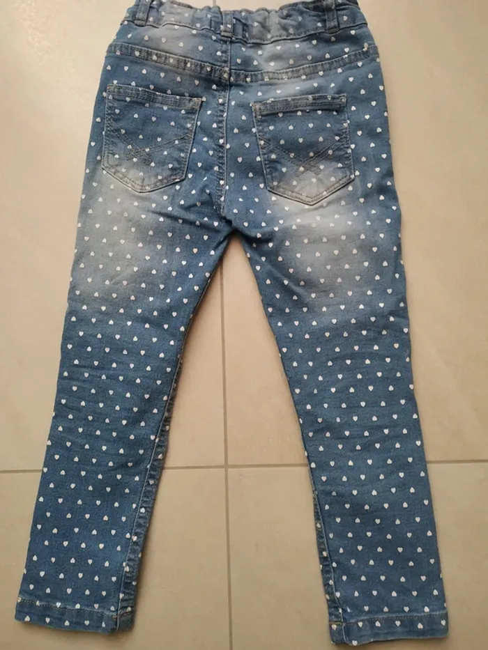 Jeans coeurs 5 ans - photo numéro 2