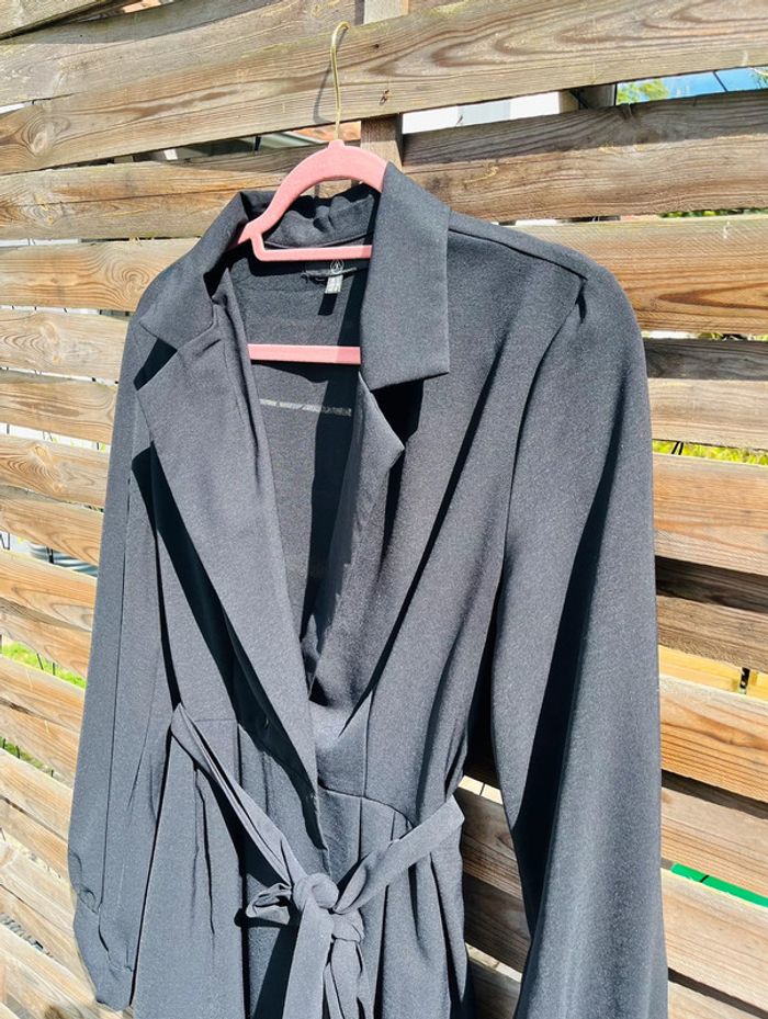Robe portefeuille noir - Taille 40 - photo numéro 3