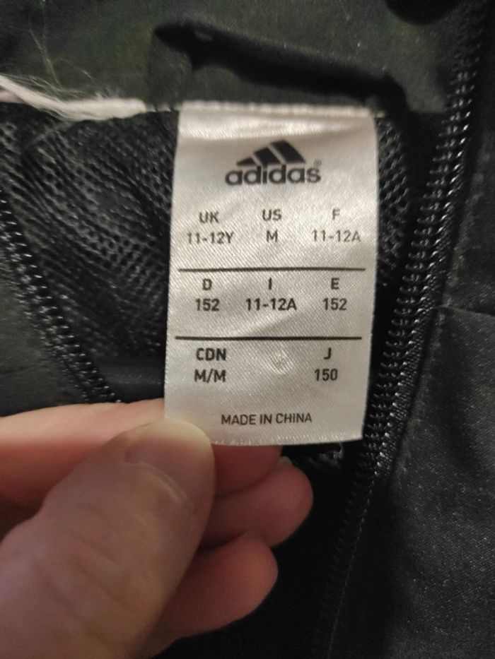 Veste de survêtement adidas unisexe 11/12 ans - photo numéro 5