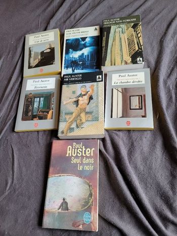 Livres de poche Paul Auster