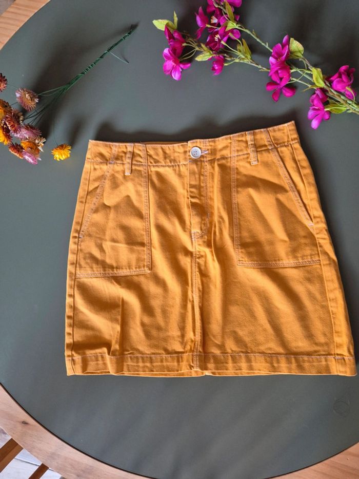 Jupe jaune Pimkie, taille 38 - photo numéro 2