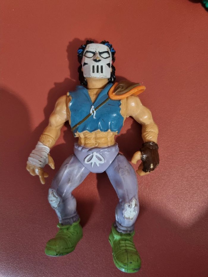 Casey Jones tmnt 1989 avec son sac , à renettoyer - photo numéro 4