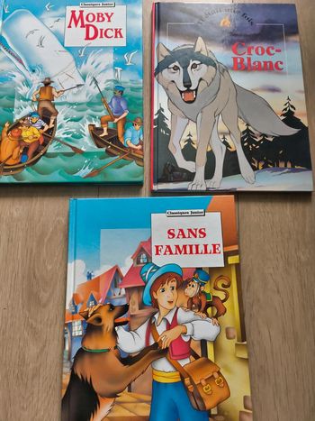 Lot de 3 livres enfant