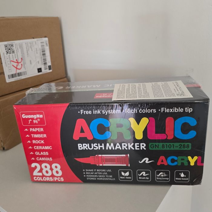 feutre acryliques neuve 288 couleurs - photo numéro 2