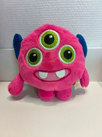 Peluche Mobsterz monstre 3 yeux
