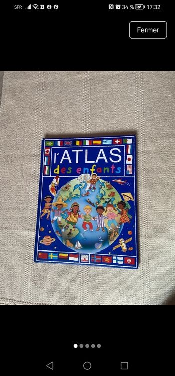 Livre L’atlas des enfants 