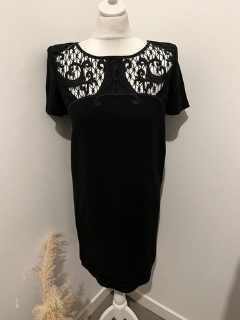 Robe noire et dentelle the Kooples S comme neuve