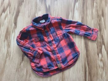 Chemise à carreaux