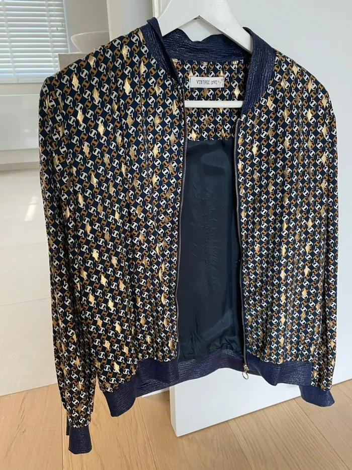 Blouson bomber Vintage love neuf T2