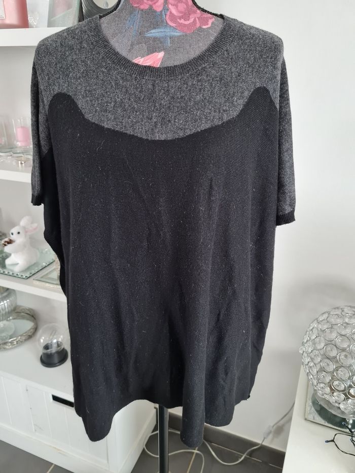 Tunique oversize en laine