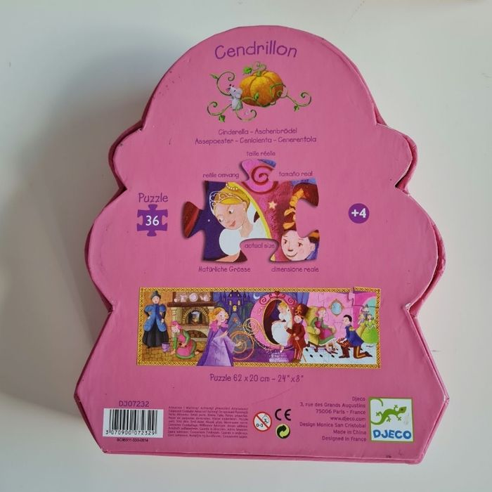 Puzzle cendrillon  djeco - photo numéro 2