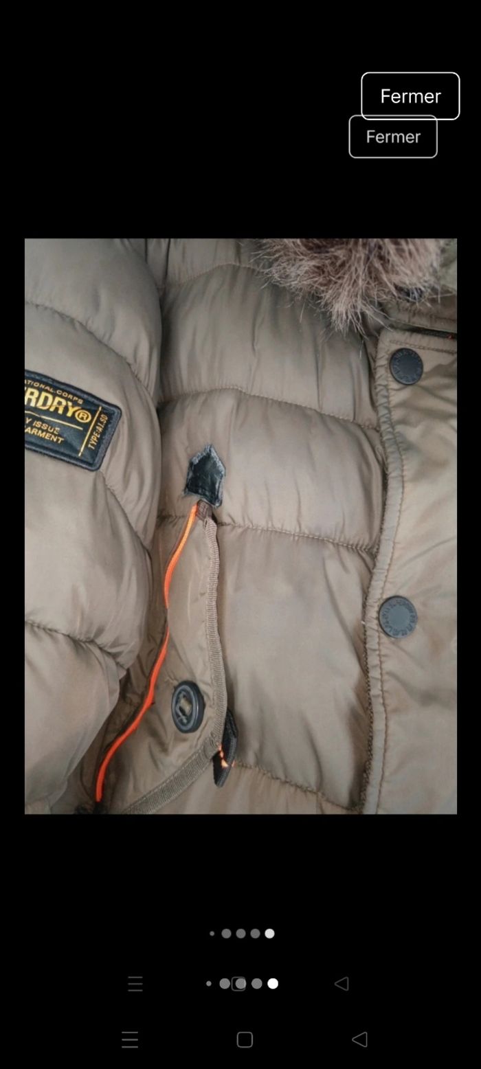 Manteau Superdry XL - photo numéro 6