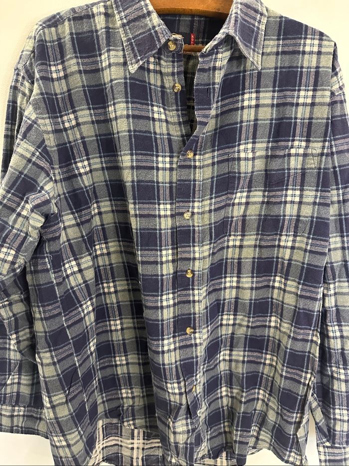 Chemise à carreaux homme taille XXL peu portée - photo numéro 3
