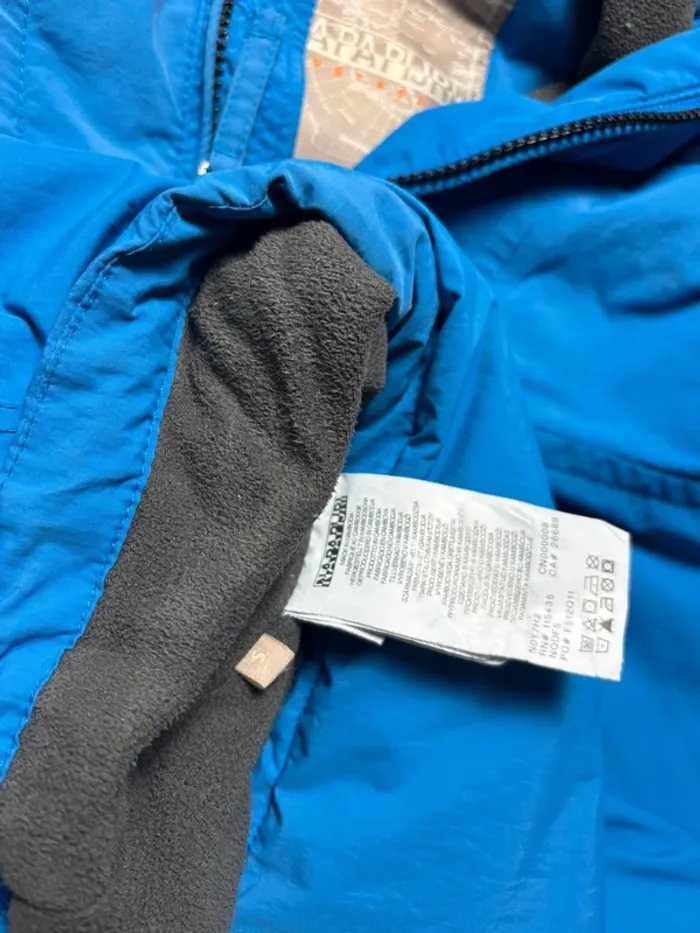 Veste Napapijri - Bleu - Taille S - photo numéro 3