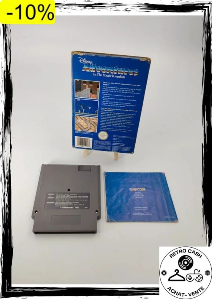 Disney Adventures In The Magic Kingdom / Nintendo nes pal b / FAH-1 complet - photo numéro 3