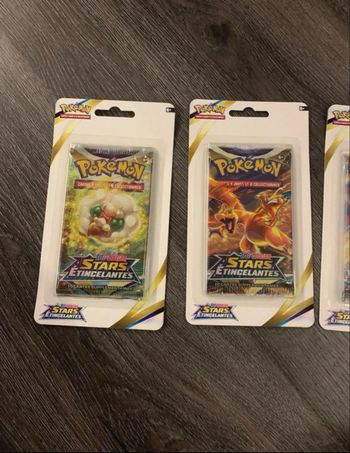 Blister Pokémon stars étincelantes 