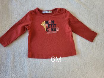 T-shirt 6 mois