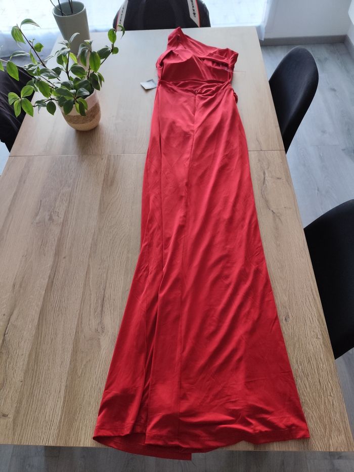 Robe échancrée rouge - photo numéro 5