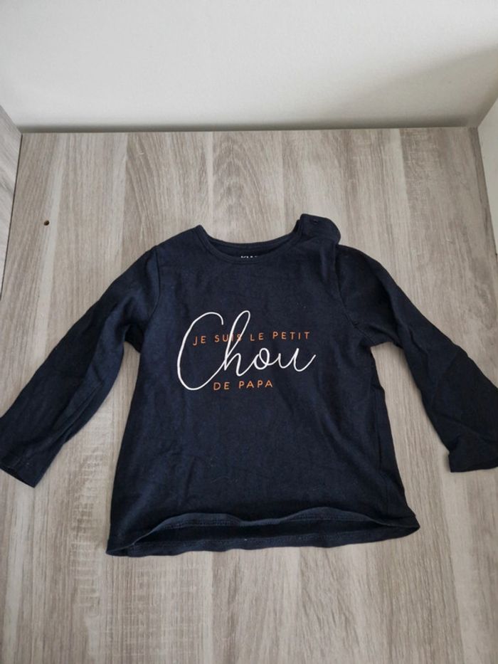 Lot t-shirt ML 18-24 mois - photo numéro 4