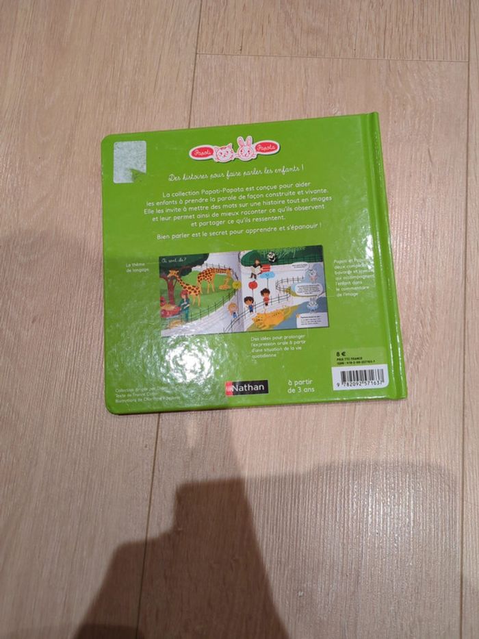 Livre au zoo c'est rigolo édition Nathan - photo numéro 2