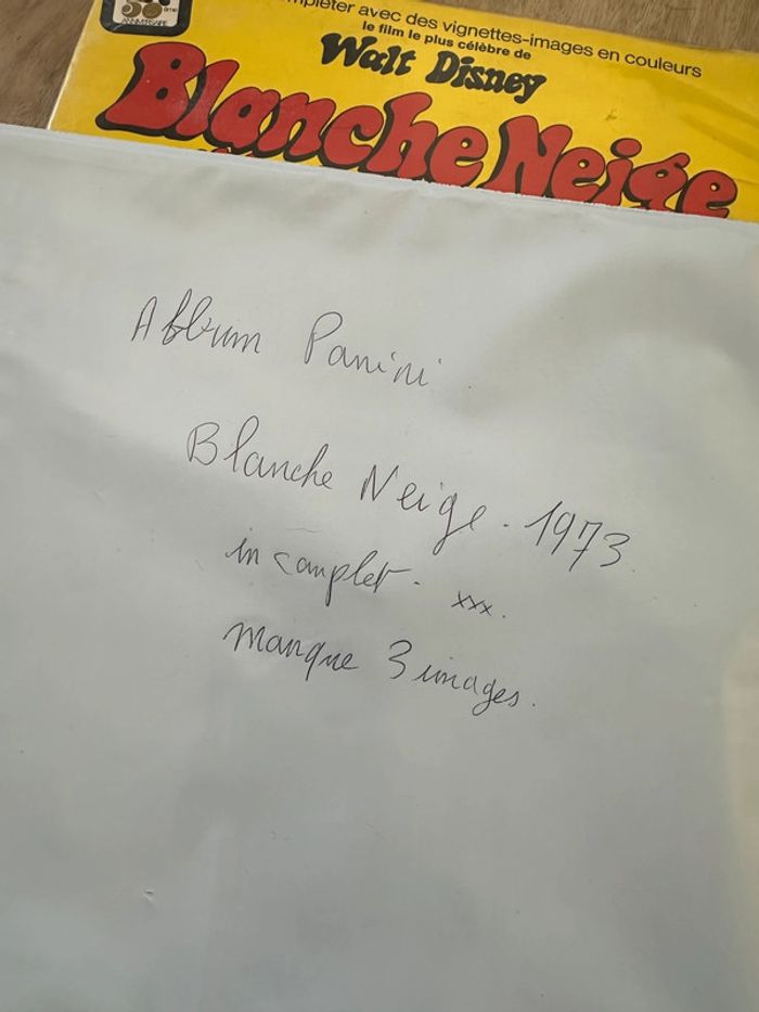 Album Walt Disney Blanche neige et les 7 nains non complet (manque 3) AGEducatifs (type Panini ) - photo numéro 11