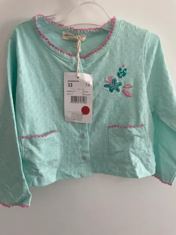 Gilet vert DPAM 12 mois