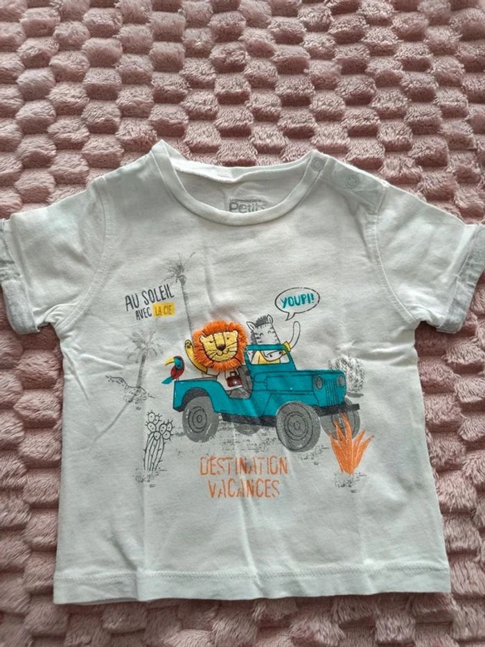 T shirt la compagnie des petits 12m tbe