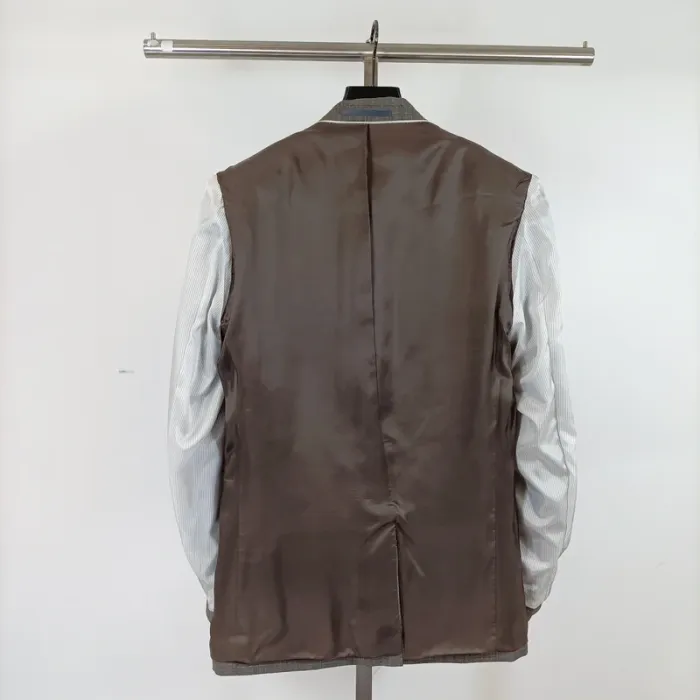 Veste Prince de Galles grise Wasa Reda - taille 52 A473 - photo numéro 17