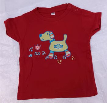 Tee shirt manches courtes 6 mois