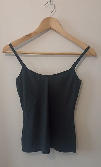 Caraco Schiesser Noir Élégant avec Soutien-gorge Intégré (70A) - Très Bon État