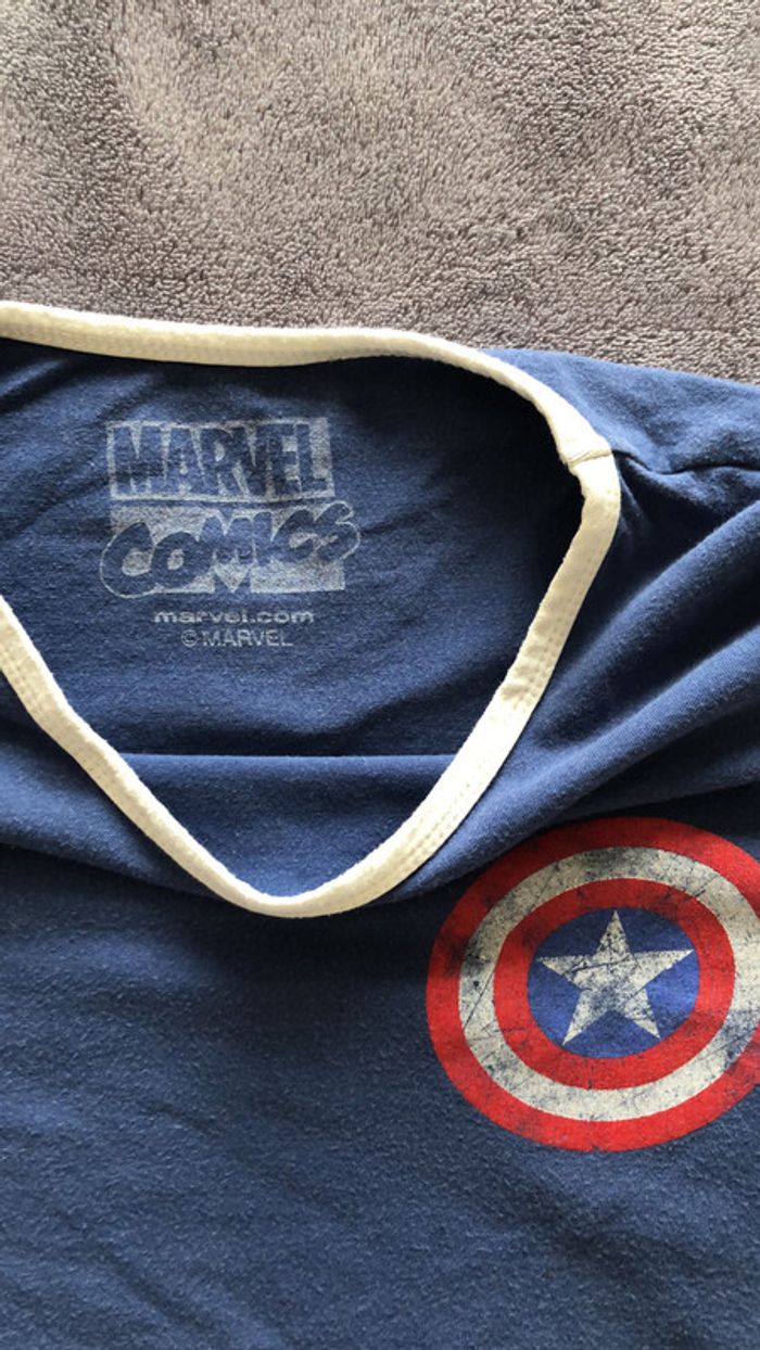 T-shirt Captain America - photo numéro 3