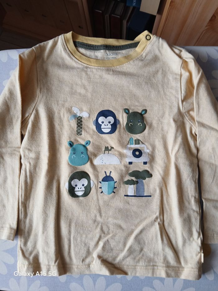 Lot de 5 tee-shirt manches longues  2 ans - photo numéro 2