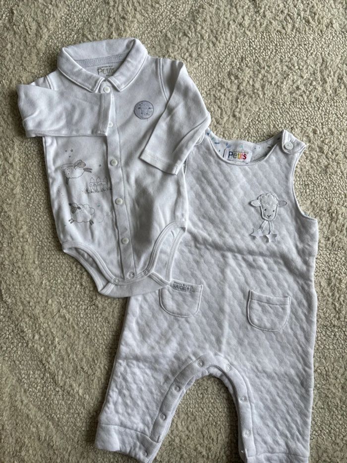 Ensemble mouton blanc La compagnie des petits 6M