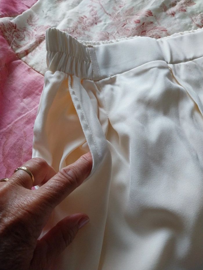 Pantalon écru été 38 - photo numéro 2