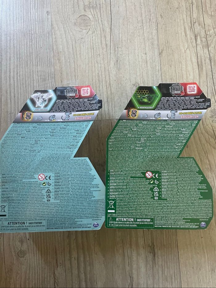 Lot de 2 bakugan legends - photo numéro 5