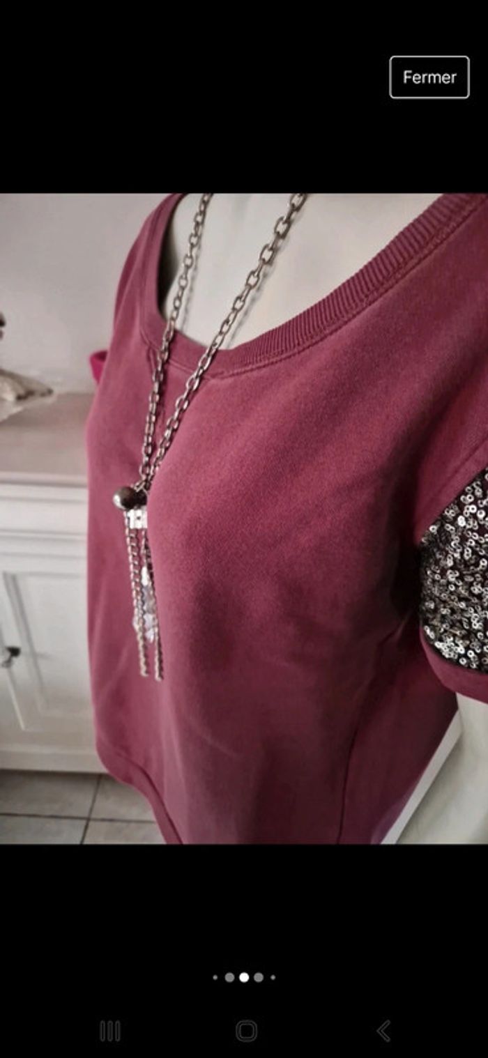 Sweat manches courtes - photo numéro 5