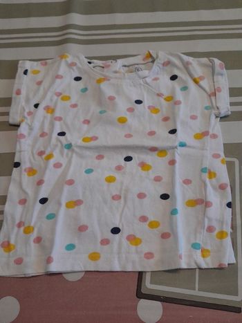 Tee-shirt manches courtes bébé fille Taille 18mois