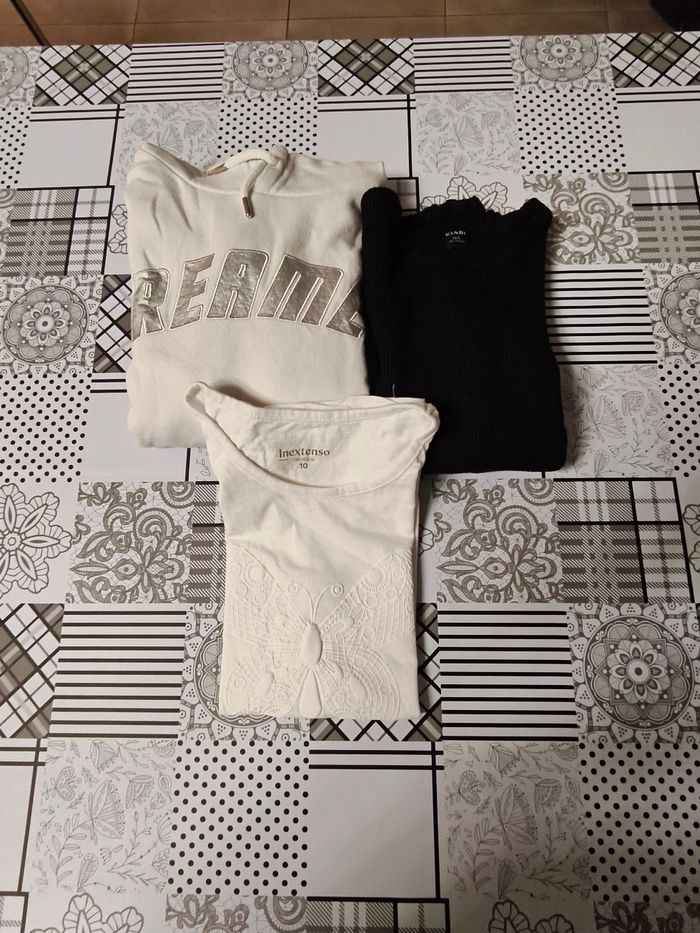 Lot vêtements fille 10 ans