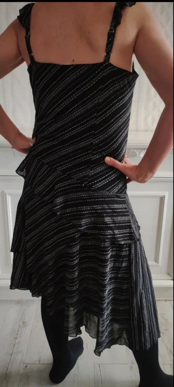 Superbe robe d'été à volants taille 44 - photo numéro 11