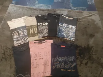 Lot 8 t-shirt homme taille M