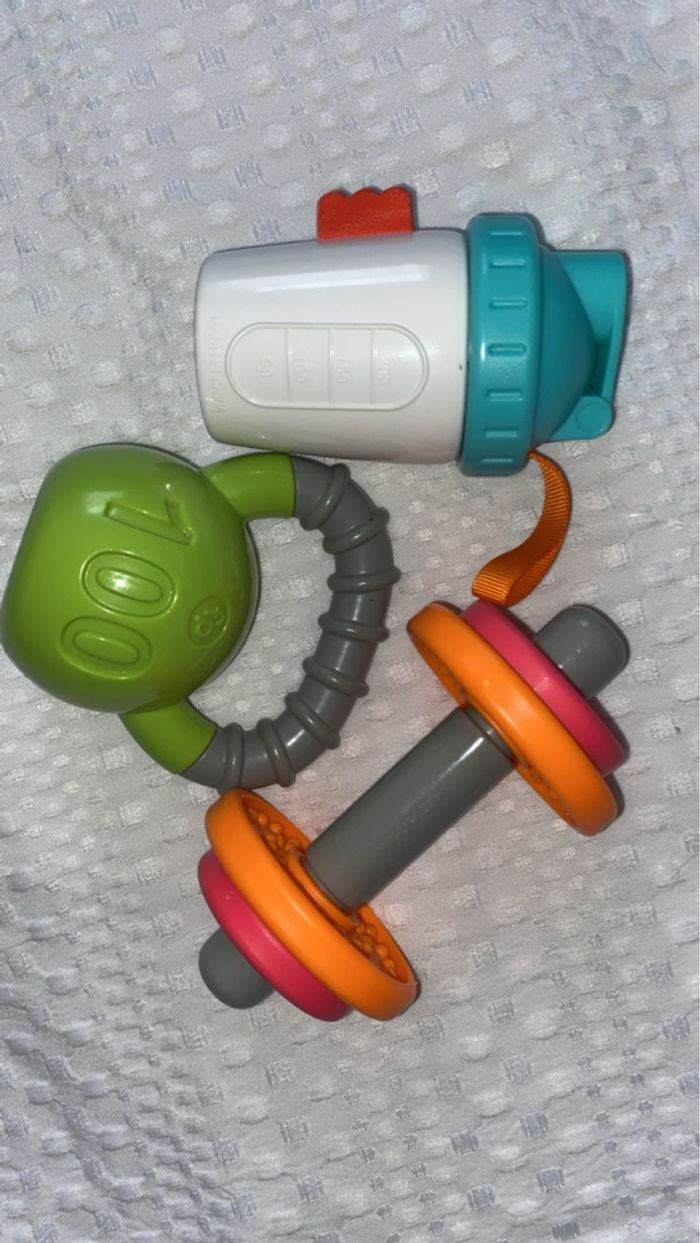 Lot Jouet bébé musculation