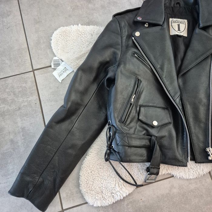 Veste Perfecto noir femme pour moto taille 40 Highway 1 - photo numéro 4