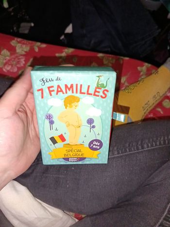 Jeu de 7 familles special Belgique