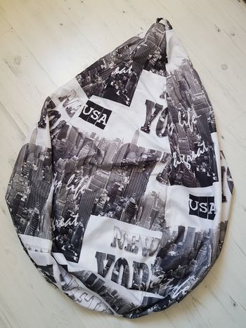Housse pour fauteuil forme poire  / sac