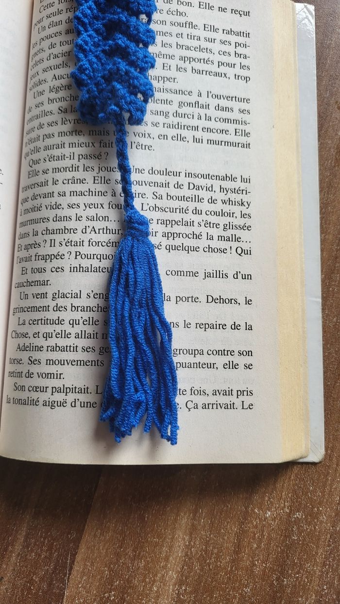 🟣 Marque Page Plume Bleu 🟣 - photo numéro 3