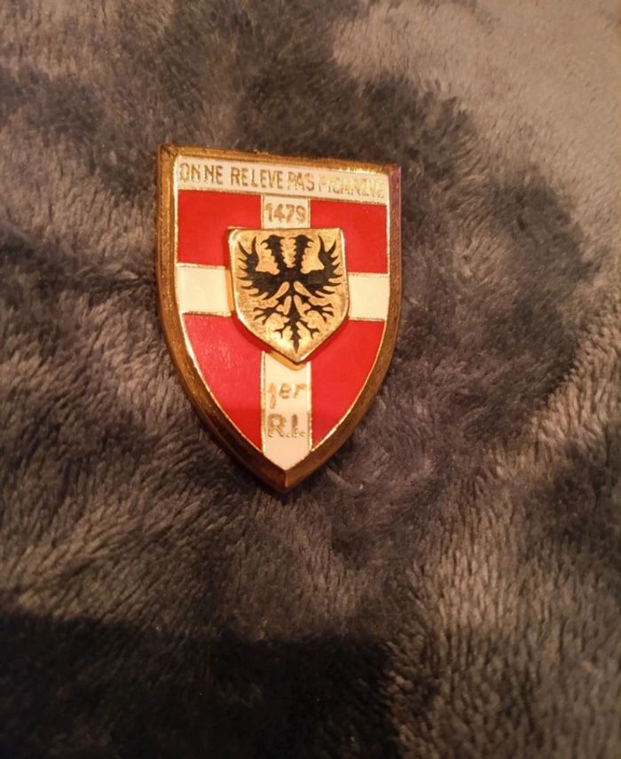 Insigne régiment d'infanterie