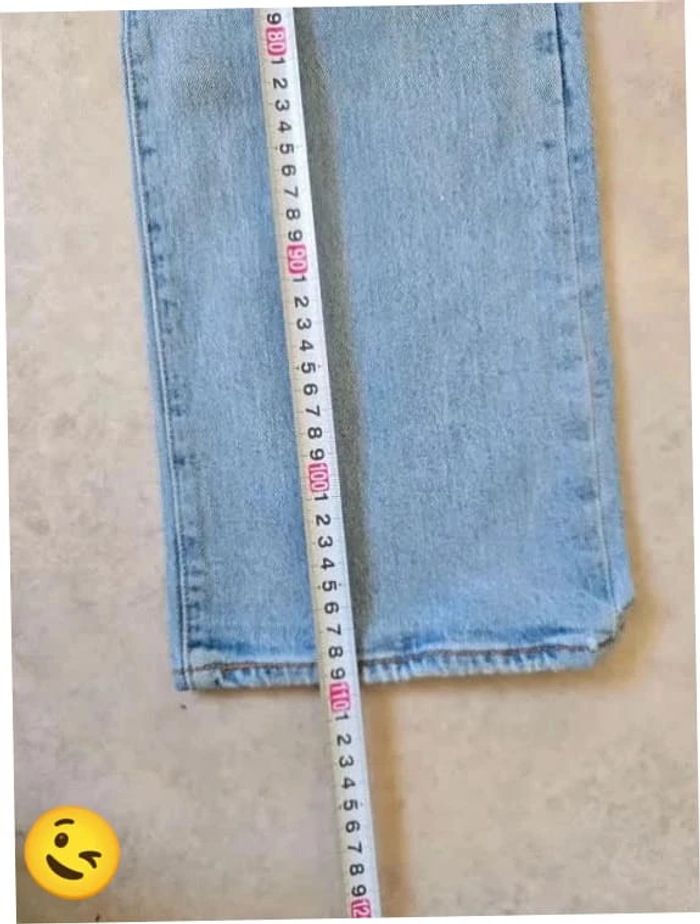 Jeans Levi's 501 W36 FR46 L32 coupe droite bleu Homme Men pan415b - photo numéro 5