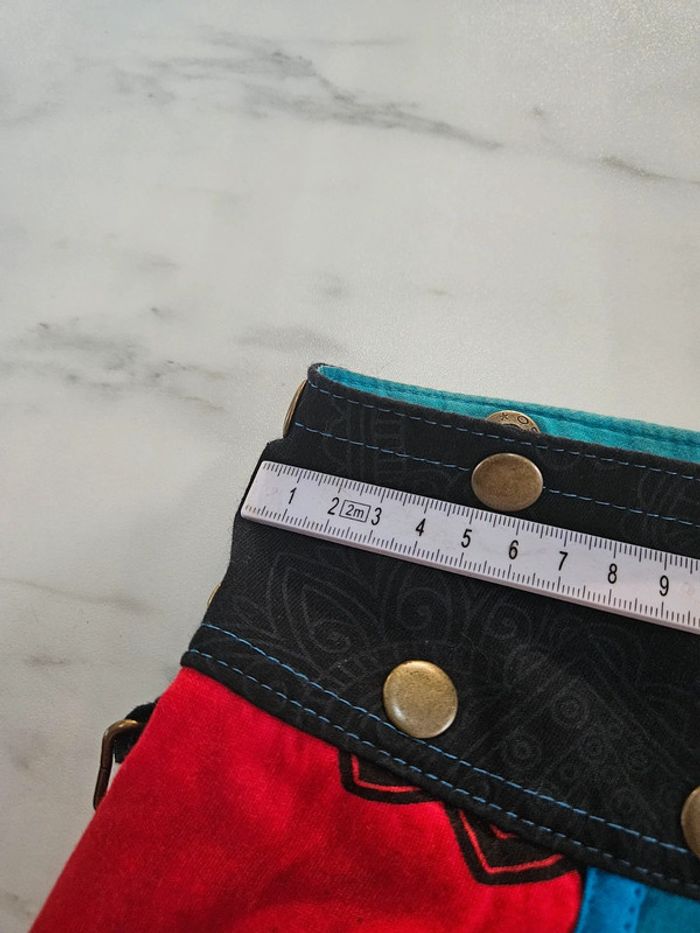 Jupe porte feuille réversible multicolore taille unique - photo numéro 17