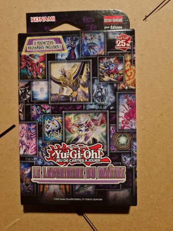Yugioh Tripack Le Labyrinthe du Maître en FR