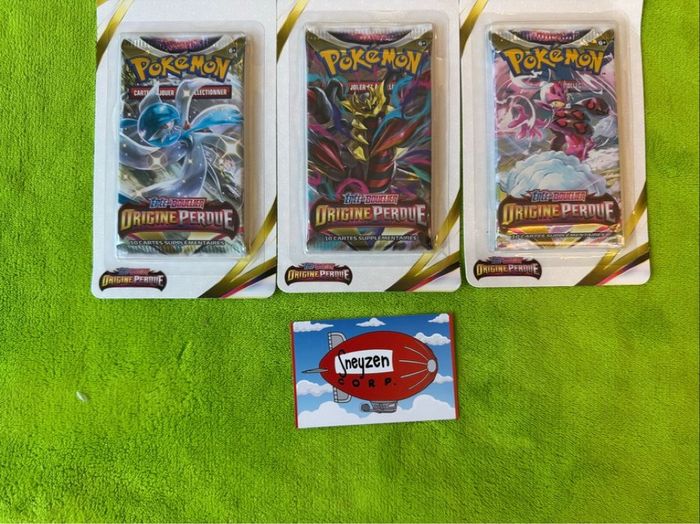 Lot de 3 Blisters Pokémon Origine Perdue EB11 Neuf et Scellé - photo numéro 2